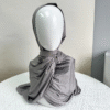 23.4 Plain Satin Jersey Shawl Hijab