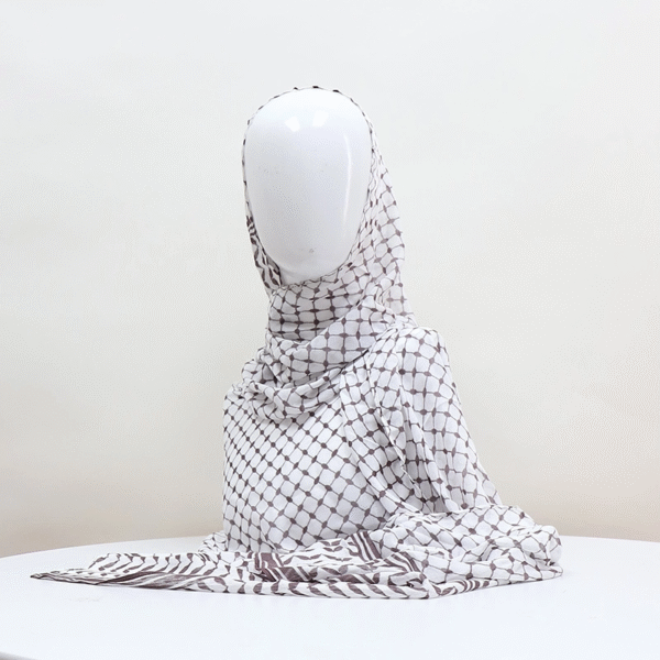 Hot Selling Printed Kuffiyeh Modal Hijab