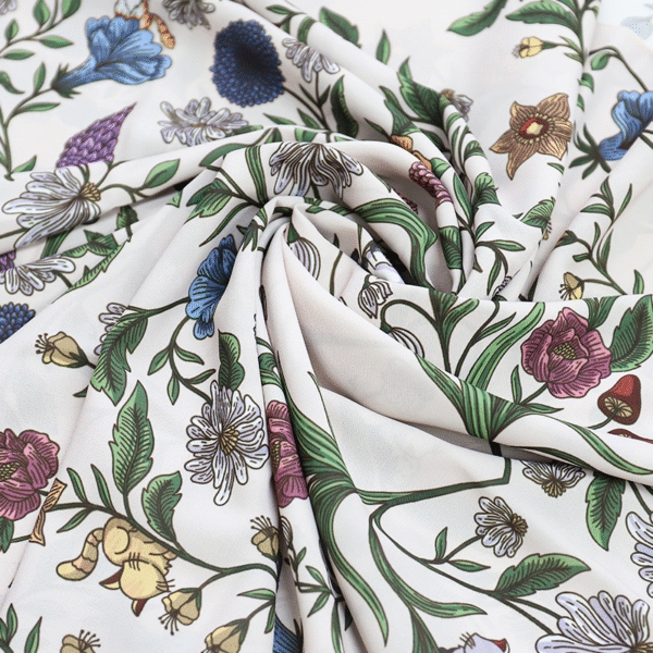 Wholesale Printed Korean Chiffon Hijabs