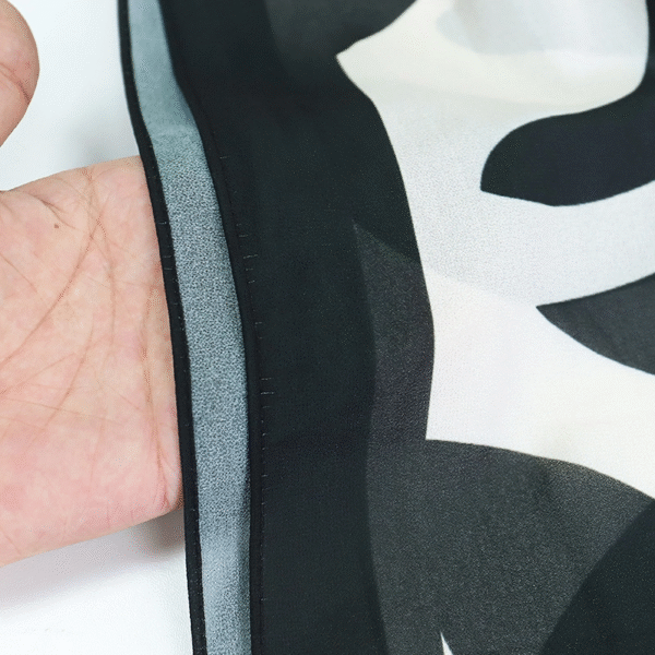 Printed Soft Pearl Chiffon Hijab