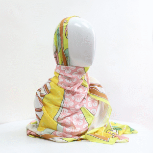 Printed Premium Valencia Satin Silk Shawl