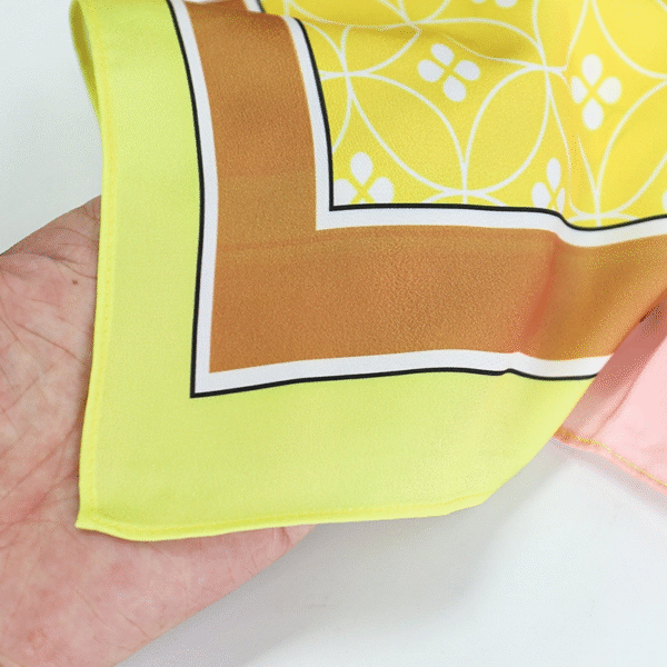 33.5 Printed Premium Valencia Satin Silk Shawl