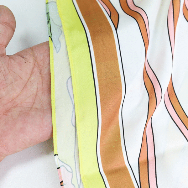 33.6 Printed Premium Valencia Satin Silk Shawl