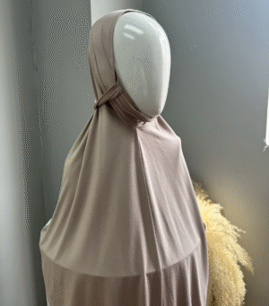 Premium Instant Tie-Back Jersey Hijab Scarf