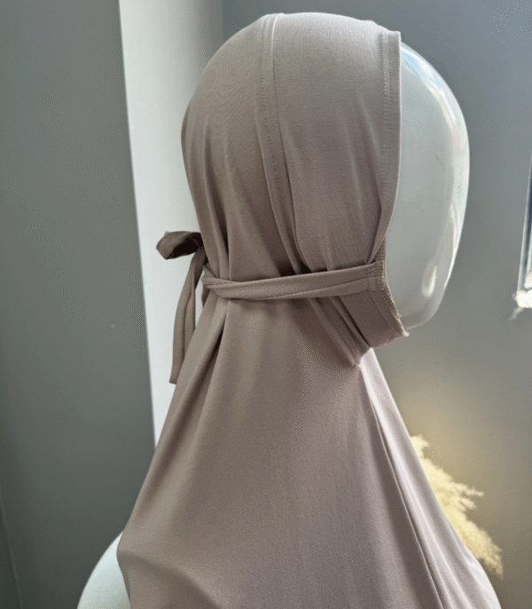 Premium Instant Tie-Back Jersey Hijab Scarf