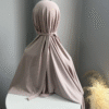 Premium Instant Tie-Back Jersey Hijab Scarf