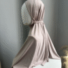 Premium Instant Tie-Back Jersey Hijab Scarf