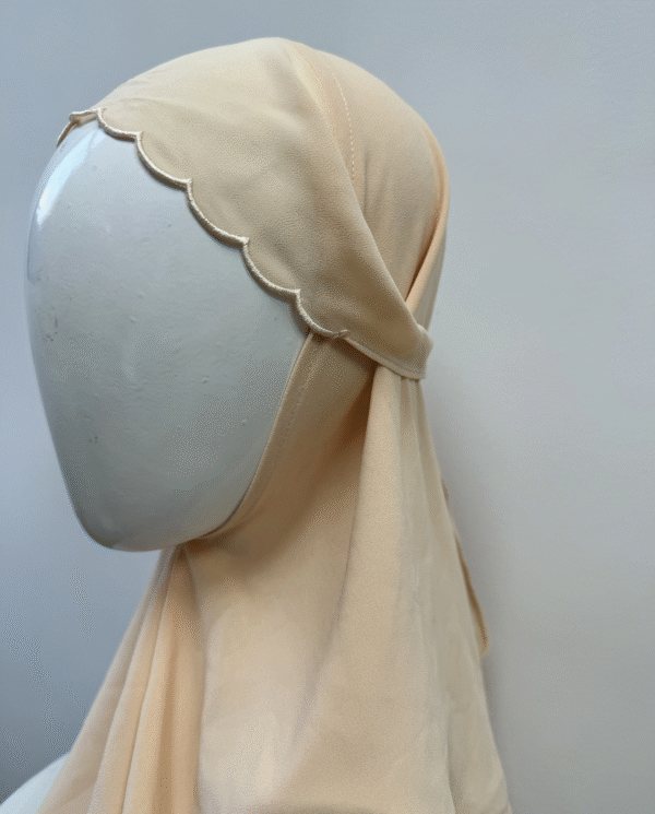 Premium Chiffon Instant Tie-Back Jersey Hijab Scarf