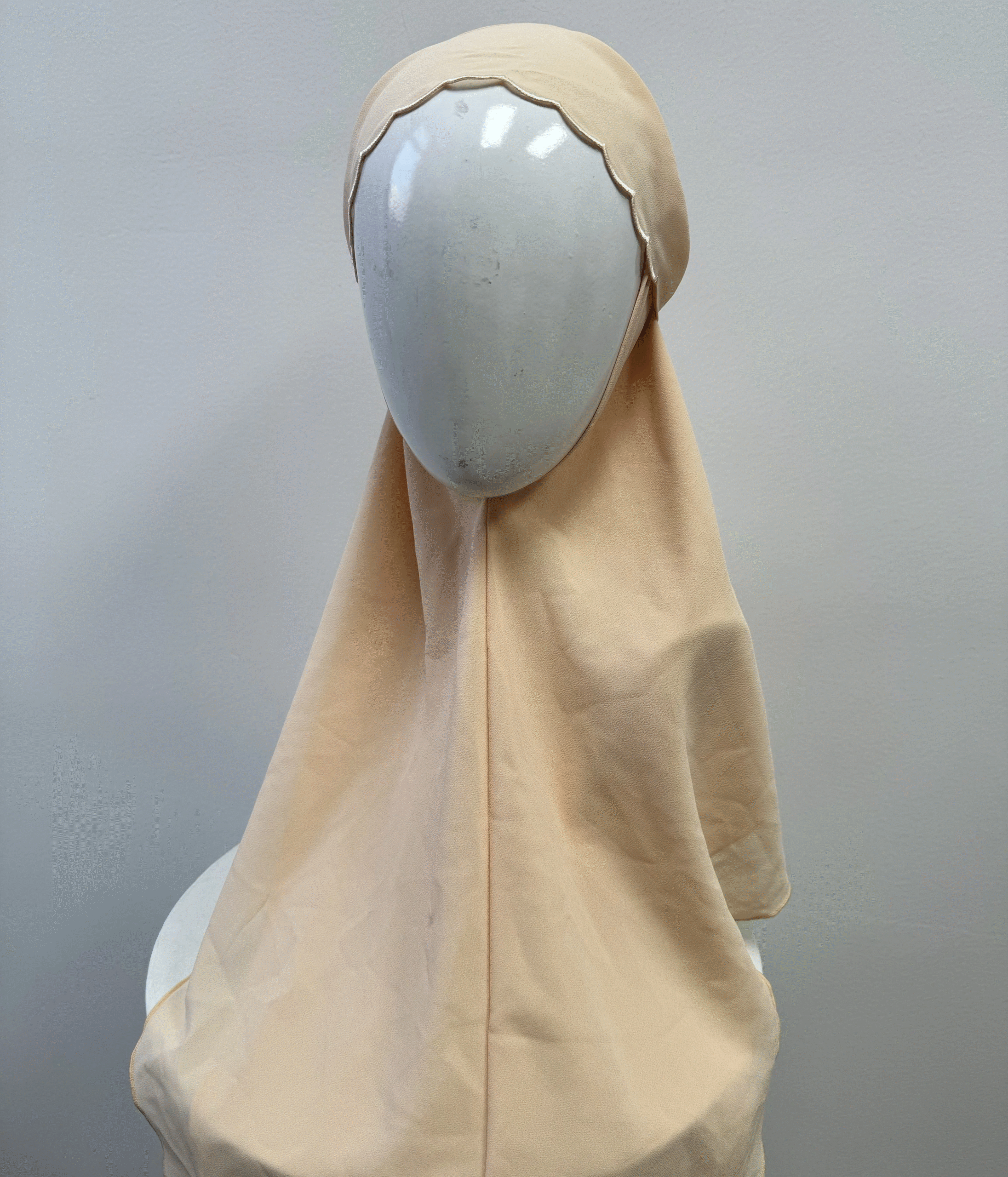 Premium Chiffon Instant Tie-Back Jersey Hijab Scarf