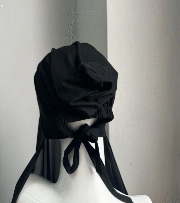 Chiffon Hijab with Tie-Back Inner Underscarf Instant