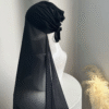 Chiffon Hijab with Tie-Back Inner Underscarf Instant