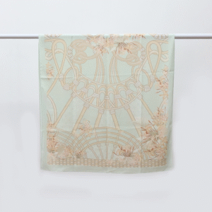 Printed Chiffon Cavalry Twill Square