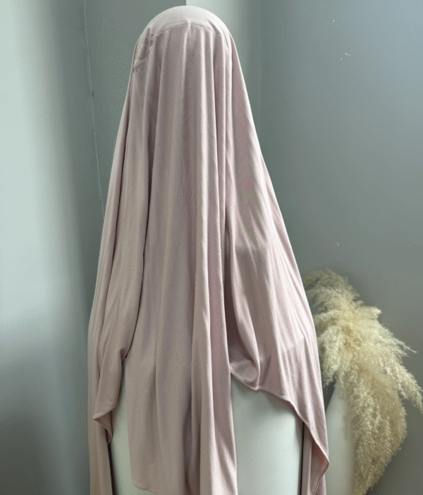 2pcs Attached Women Instant Cotton Jersey Hijab