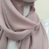 Adjustable Elastic Band Diamond Chiffon Hijab