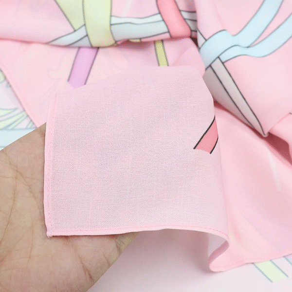 Custom Printed Tudung Chiffon Hijab