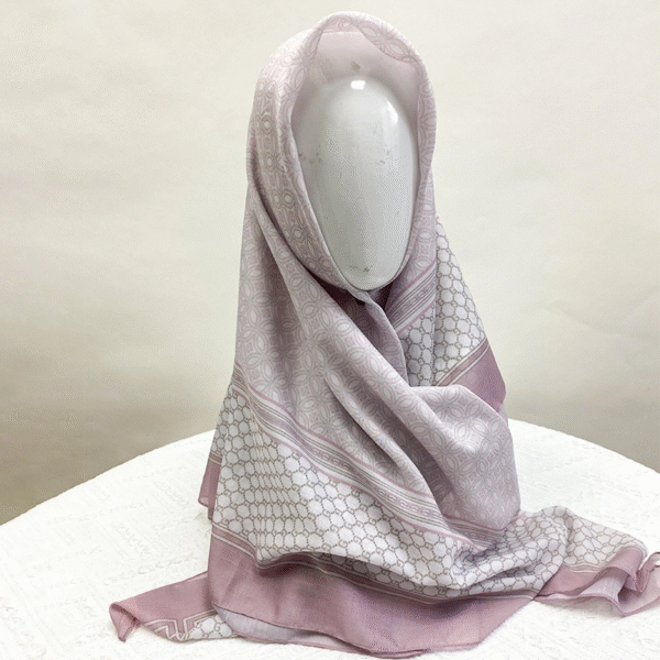 Soft Premium Cotton Voile Bawal Print Hijab