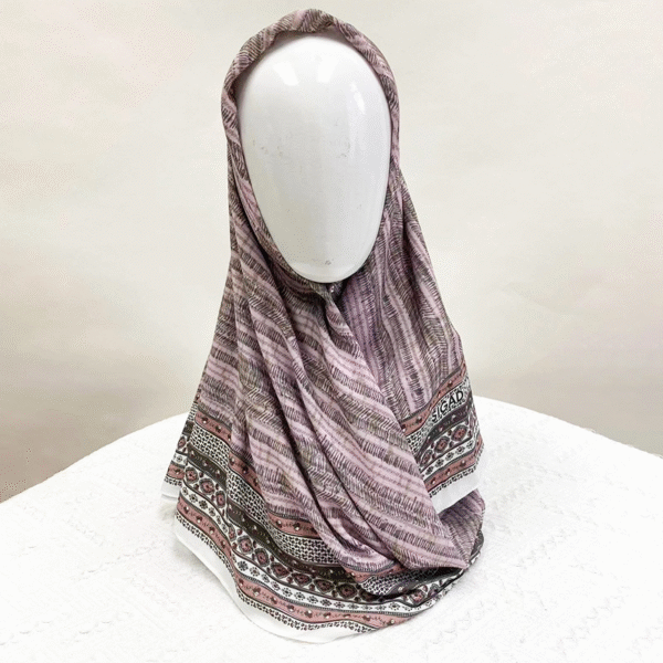 Korean Chiffon Crepe Bawal Tudung