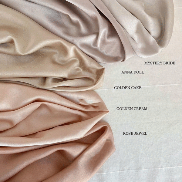 Wholesale Silk Matte Satin Plain Bawal Hijab