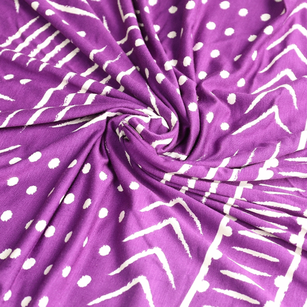 Custom Printed Cotton Jersey Hijab