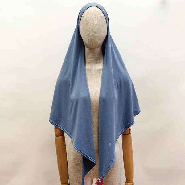 One-Piece Breathable Fast-Dry Soft Islamic Sports Hijab