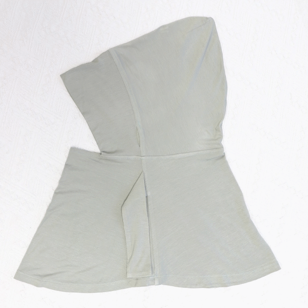 Bamboo Jersey Neck Cover Caps with Ear Piercing