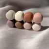 Custom Matte Finish Round Hijab Magnet