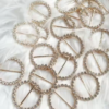 72.3 Custom Metal Enamel Hijab Ring Clips