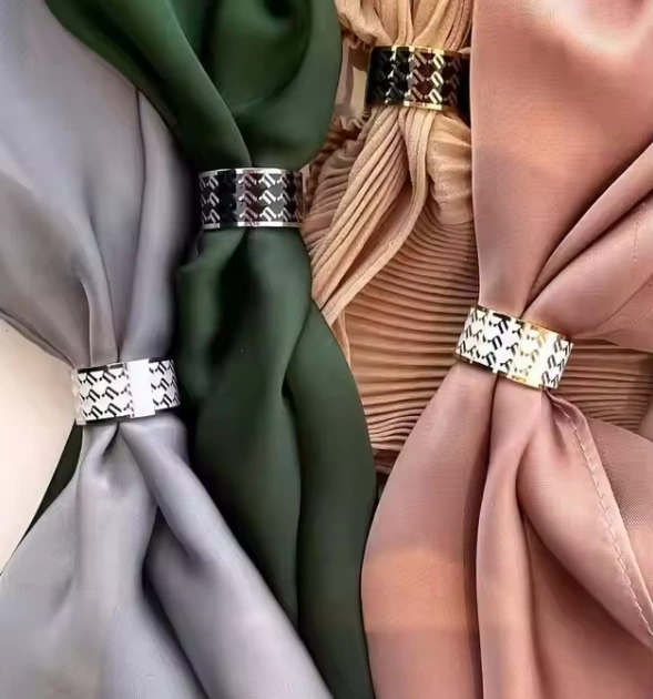 73.1 Premium Stylish beautiful Scarf Ring