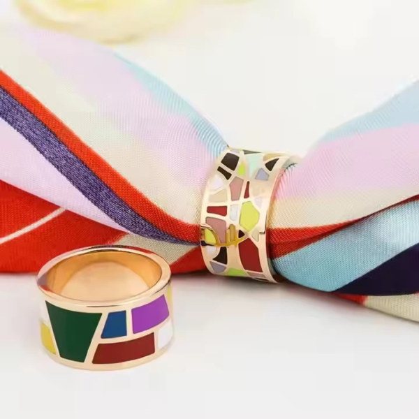 73.2 Premium Stylish beautiful Scarf Ring
