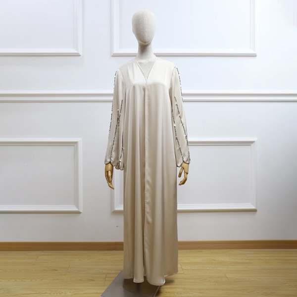 080780e2-56f5-4443-b51a-6444b910d16b Luxurious dubai high quality customized abaya open scattered beaded