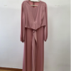 1 Custom Modal Cotton Blend Spandex Long Elegant Women Maxi Dress