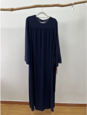 1 New custom Style embroidery Muslim women modest Maxi Dress