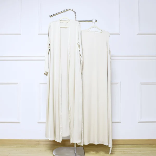 1 Baju Kurung Sets Simple Style Top With Skirt Middle East High Quality