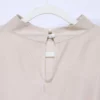 2 New Arrivals Spring Modest Muslim Women Sets Breathable Solid Color Two Piece Set