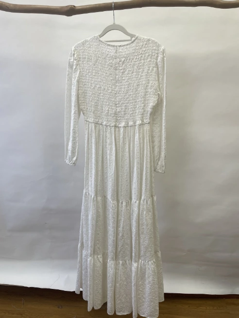 2 Custom Extra Long Sleeve Knit Maxi Dress for Muslim Women