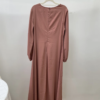 Hot Sell Custom Style Polyester Modest Maxi Dress for Muslim Women