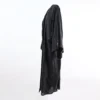 Factory New Developed Polyester Floral Jacquard Fabric for Fashion Abaya