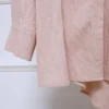 2 Latest Solid Color Cotton Linen 2pcs Modest Set Malaysia Set Fashion Abaya