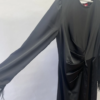3 Satin Extra Long Sleeve Knit Maxi Dress for Muslim Women