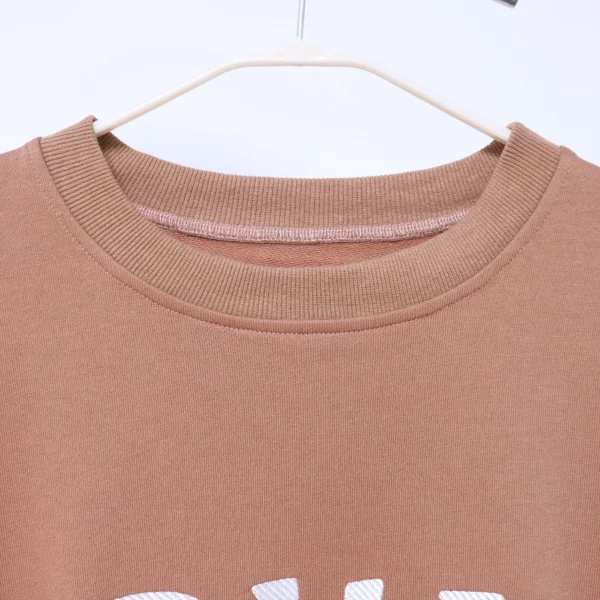 Custom Modest 2 Piece Cotton Sweatshirt Oversized Hoodie Set
