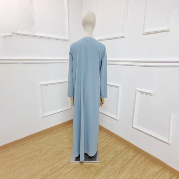 3 Aschulman EID Solid Color Wholesale Factory Price Muslim Clothing Dress