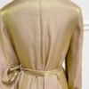 3 Solid Color Shiny Fashion Abaya Modest Maxi Dress