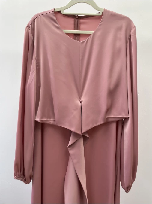 3 Custom Modal Cotton Blend Spandex Long Elegant Women Maxi Dress