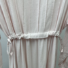 4 Extra Long Sleeve Rib Knit Boat Neck Knit Ladies' Dresses