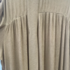 4 Custom Blend Rib Knit Maxi Dress with Extra Long Sleeves and Boat Neck