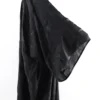 Factory New Developed Polyester Floral Jacquard Fabric for Fashion Abaya