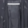 Factory New Developed Polyester Floral Jacquard Fabric for Fashion Abaya