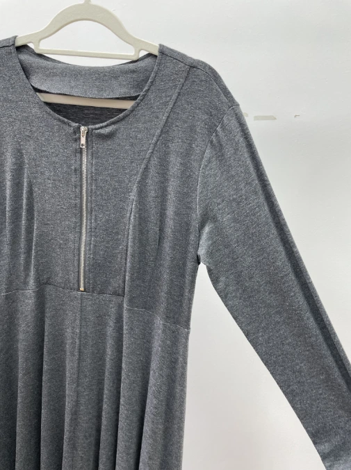5 New Muslim women modest knitwear Maxi Dress