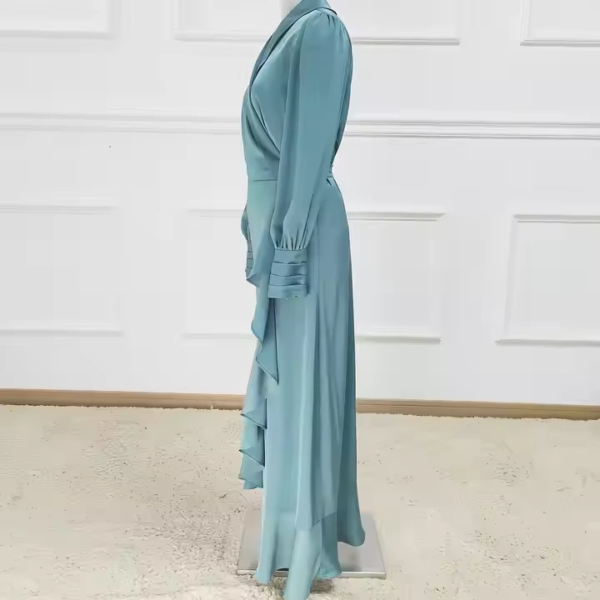 5 Muslim Women Long Modest Maxi Dress Dubai Party Evening Abayas