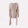 6 New Arrival Sweather Women Modest set 2 pcs Abaya Latest Design Tops and Pants Set